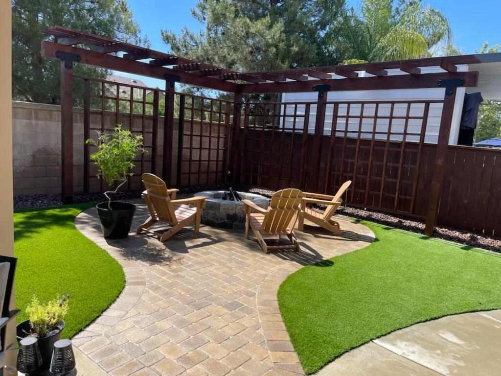 Landscaping design in California